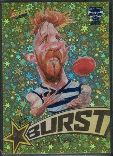 2018 AFL Select Footy Stars STARBURST CARICATURES YELLOW; Individual Card Sale. - Picture 9 of 14