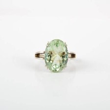 Natural Amethyst Gemstone 925 Sterling Silver Split Shank Solitaire Ring