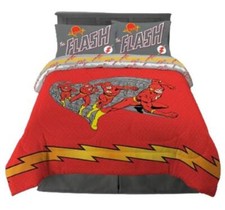 The Flash "Speed Force" Kids Reversible Bed Set -W19301317115, W25519137794