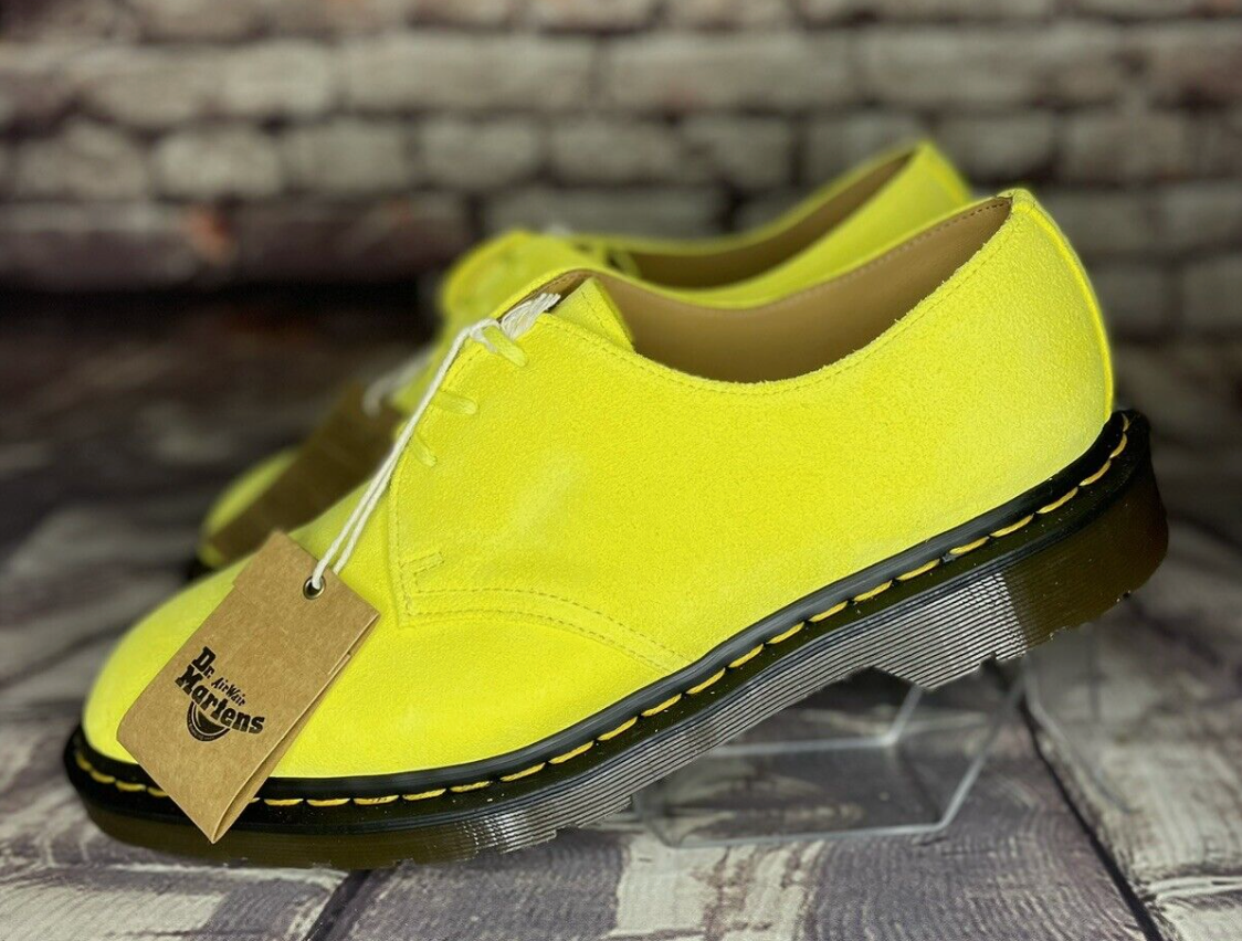 Dr Martens 1461 Made in England Buck Suede Oxford Shoes Sun  display picture 3