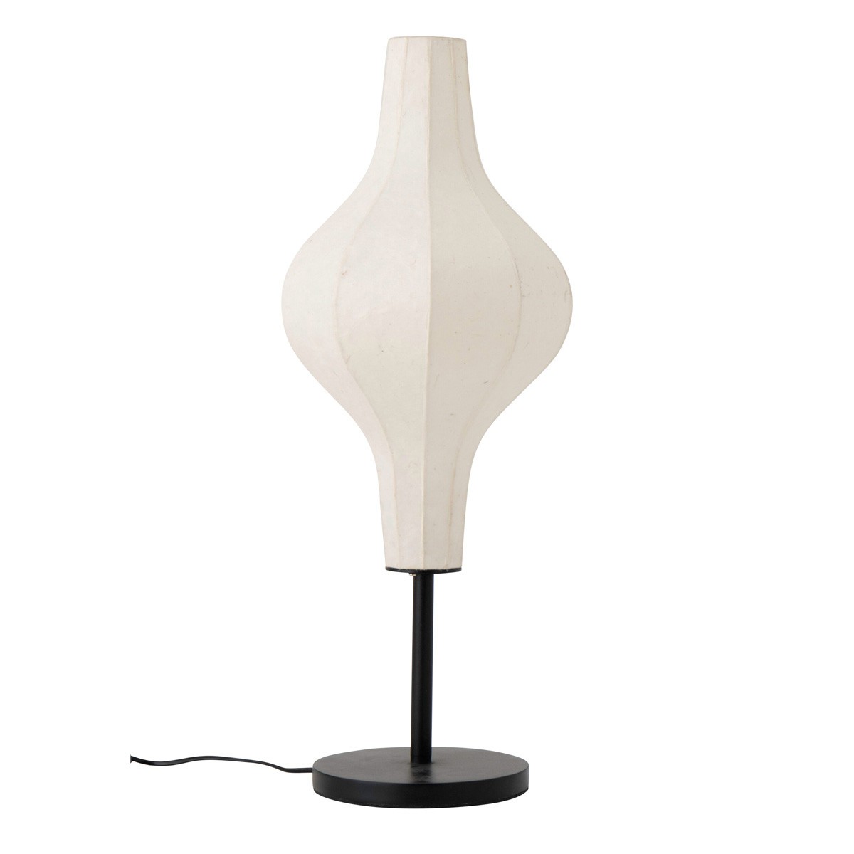 Lampe à poser design Jed 67cm naturel pour illuminer un salon sombre