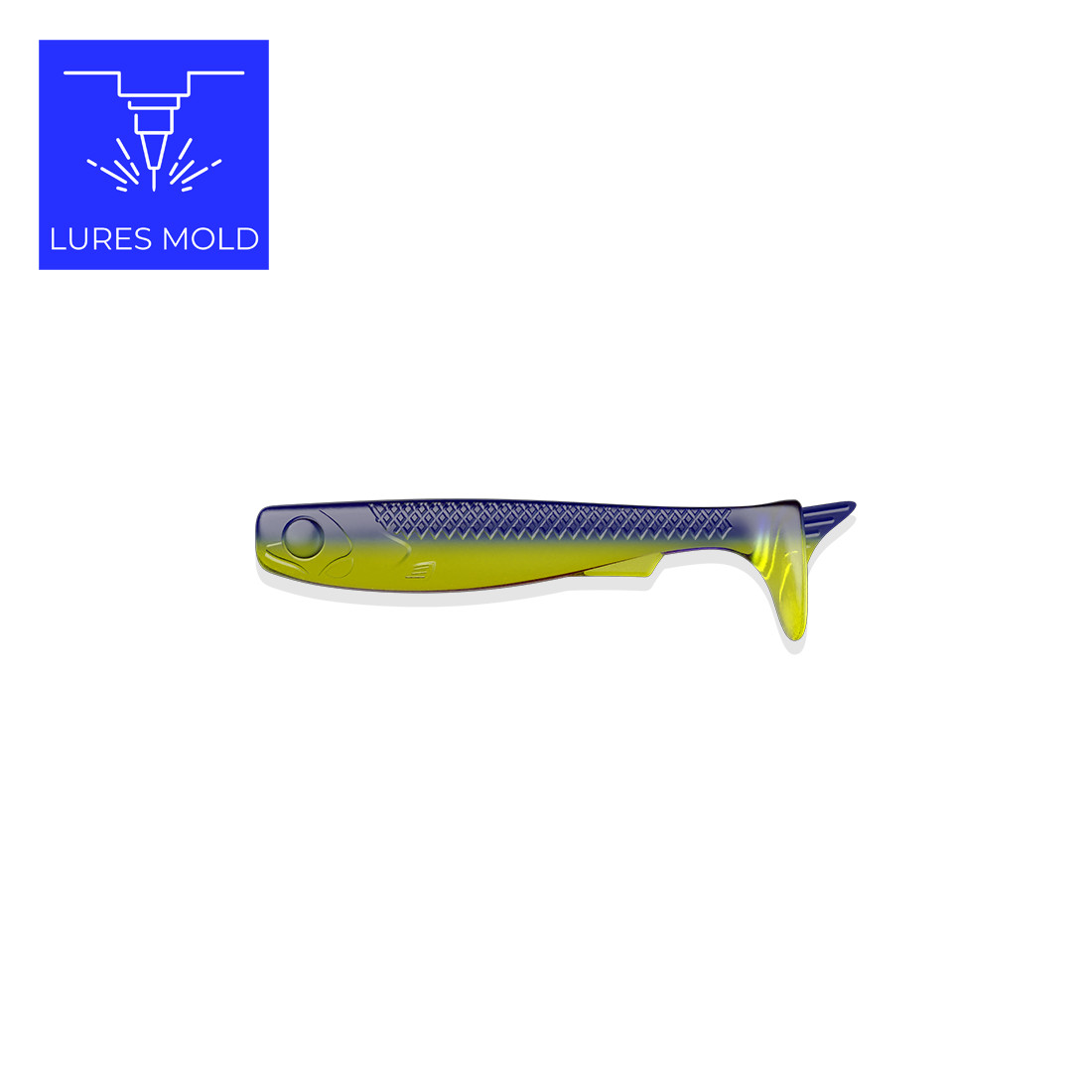 Bait DIY Fishing Mold Soft Plastisol Swimbait K068 2.2inch - Image 4