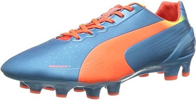 Puma Fußballschuh EvoSpeed 2.2 Herren Nockenschuh Sport Blau Gr. 46 EU