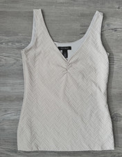White House Black Market Champagne Womens Siz...
