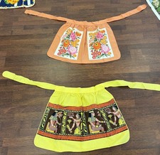 Vintage Two Medium-Large Pinny Aprons St Michales Cotton Can Be Sold Separate
