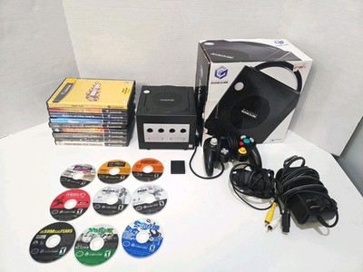 Nintendo GameCube Console W/ 18 Games, Controller,  Memory Card & Original Box