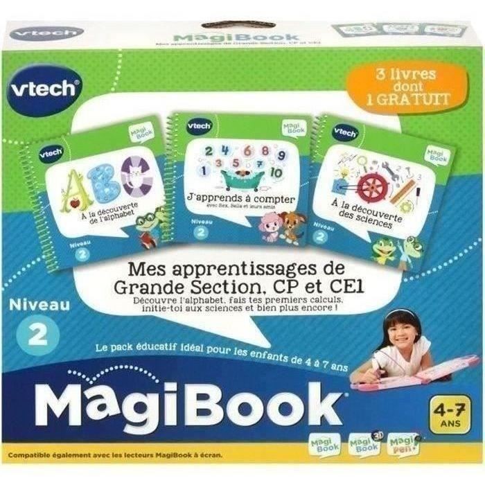 Livre interactif MagiBook VTech pour occuper intelligemment les trajets en CP