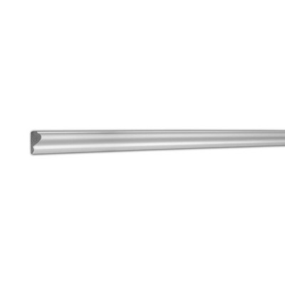 Outwater 1-1/8 inch x 5/8 inch x 96 inch Recycled Polystyrene Cap Moulding Pro