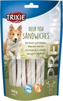 Trixie Premio Hirsch-Fisch-Sandwiches Hund Dog