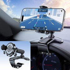 Tirmrin 2025 Upgraded Universal 360 Dashboard Phone Mount - Black