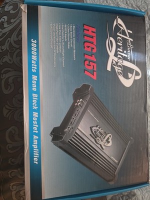 Lanzar Heritage HTG157 3000-Watt Monoblock Car Audio Amplifie tested