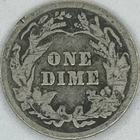 1905 Barber Silver Dime in a SAFLIP® - Good-