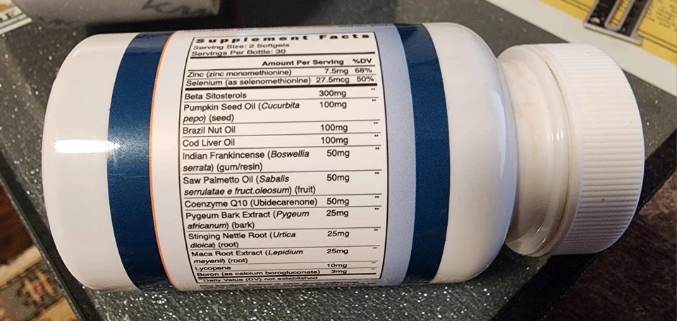 Dr. Sears' Primal Force Private Label PROSTA-VIVE LS 60 cápsulas blandas Foto 3 de 4