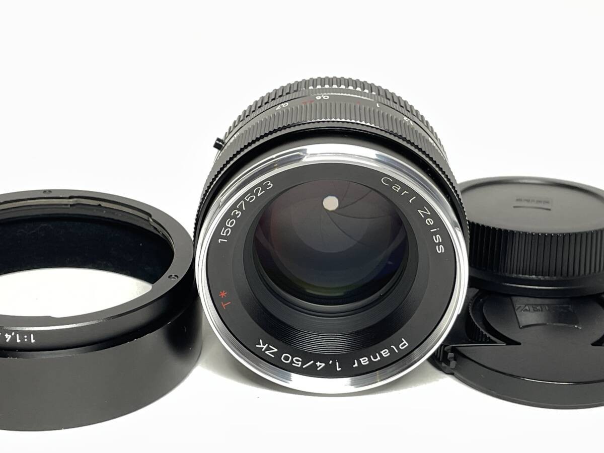 レンズ(単焦点) carl zeiss planar 50mm f1.4 zk Carl Zeiss Planar 50mm F1.4 ZK | eBay