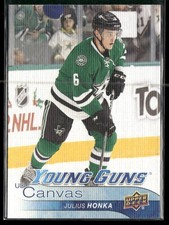 2016-17 Upper Deck Julius Honka Young Guns Canvas RC #C238 Dallas Stars