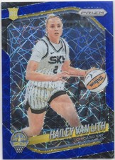 Hailey Van Lith RC 2025 Panini Prizm WNBA Blue Velocity Rookie Card-#2 Sky RC