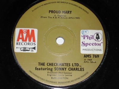Checkmates Ltd. - Proud Mary - Used Vinyl Record 7 - G12170z