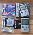 Nintendo Game Boy Pocket Silver With Tetris Original Boxes Instructions Booklet
