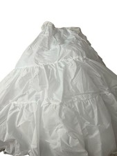 Style Plus White Plus Size A-Line Slip Petticoat 14W 9803W