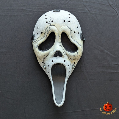 Ghost Face Creations Custom Mask - Aged Hockey - Damaged #2