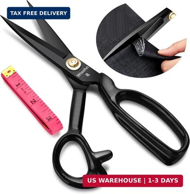 Fabric Scissors Professional, 8'' Heavy Duty Sewing Scissor for Fabric Cutting, T
