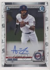 2020 Bowman Draft Chrome Draft Picks Auto Alerick Soularie #CDA-ASO Auto 0au4