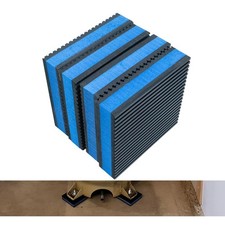 4 x 4 x 7/8 inches,Rubber Anti Vibration Pads Heavy Duty EVA Isolation Mats f...