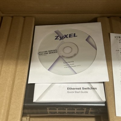 ZyXEL ES-1100 (ES1100-16P-US01F) 16-Port Ethernet Switch New In Box