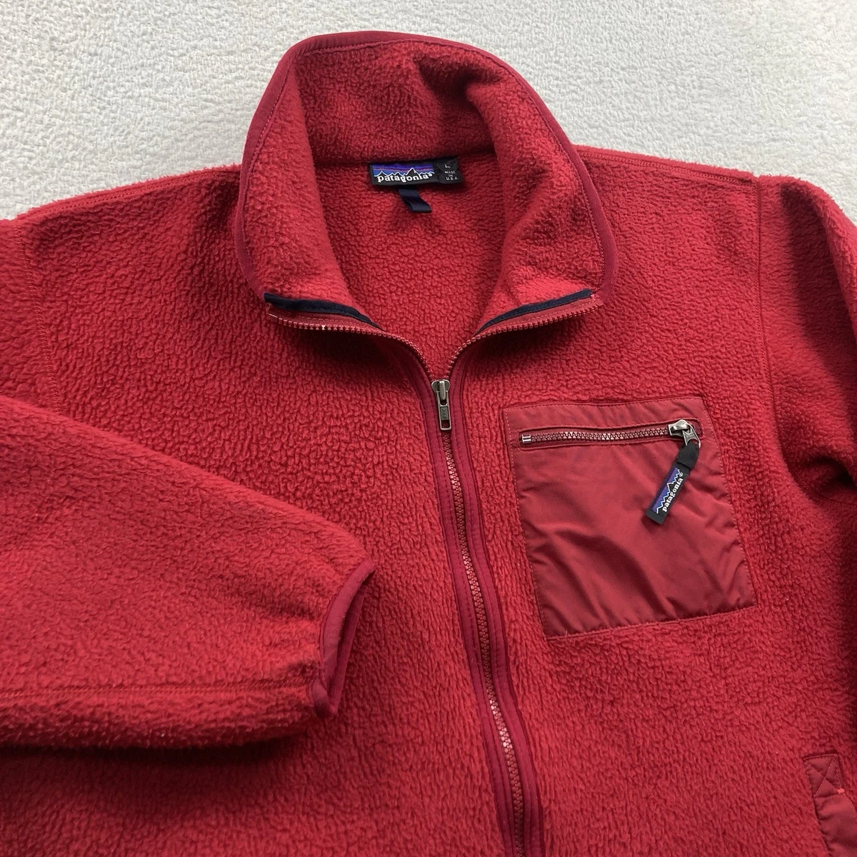 Patagonia Fleece Red Coats, Jackets & Vests for Men for Sale