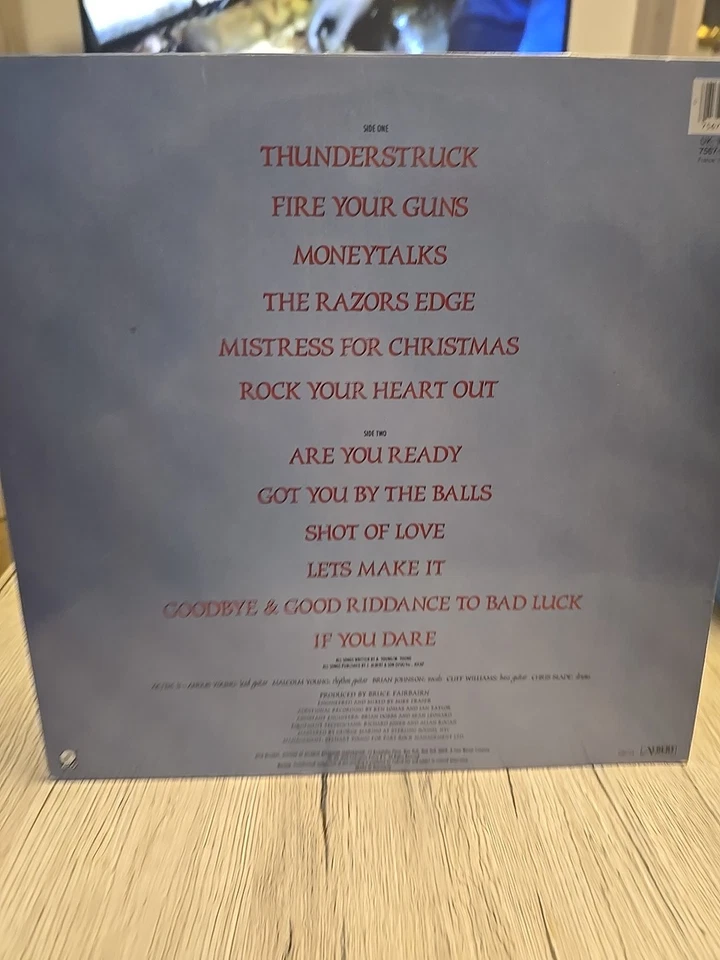 AC/DC – The Razors Edge, ATCO Records, Vinyl / Schallplatte  - Bild 3 von 4