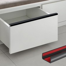 Cabinet Door Edge Protectors, 3/4" Flexible Self Adhesive Rubber Edge Guard, ...