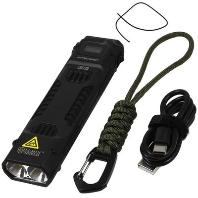 Nitecore EDC29 LUMINBLADE 6500 lumens Lampe de poche USB-C noire - Photo 1/3