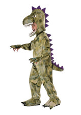 Dinosaur T-Rex Costume, Plush, Children's SZ L 12-14, Halloween School Play