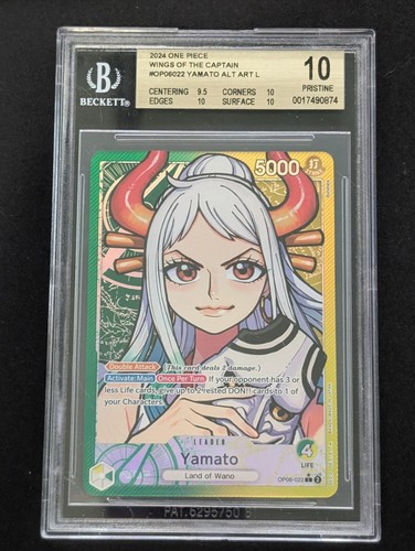 Yamato (Alternate Art) graded BGS 10 for sale on eBay