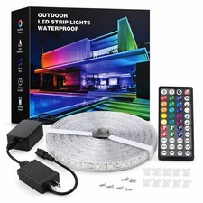 Outdoor LED Strip Lights Waterproof IP68 Outside Indoor. Luxury Modern 100 Ft