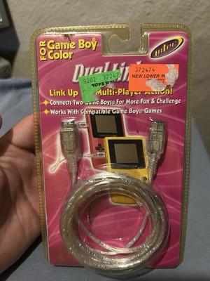 Intec Dual Link for Game Boy Color GBC Model# G2100 New Sealed - Silver