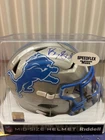 Barry Sanders Signed Lions Riddell Mid-Size SpeedFlex (MIDI) Helmet - Authentic