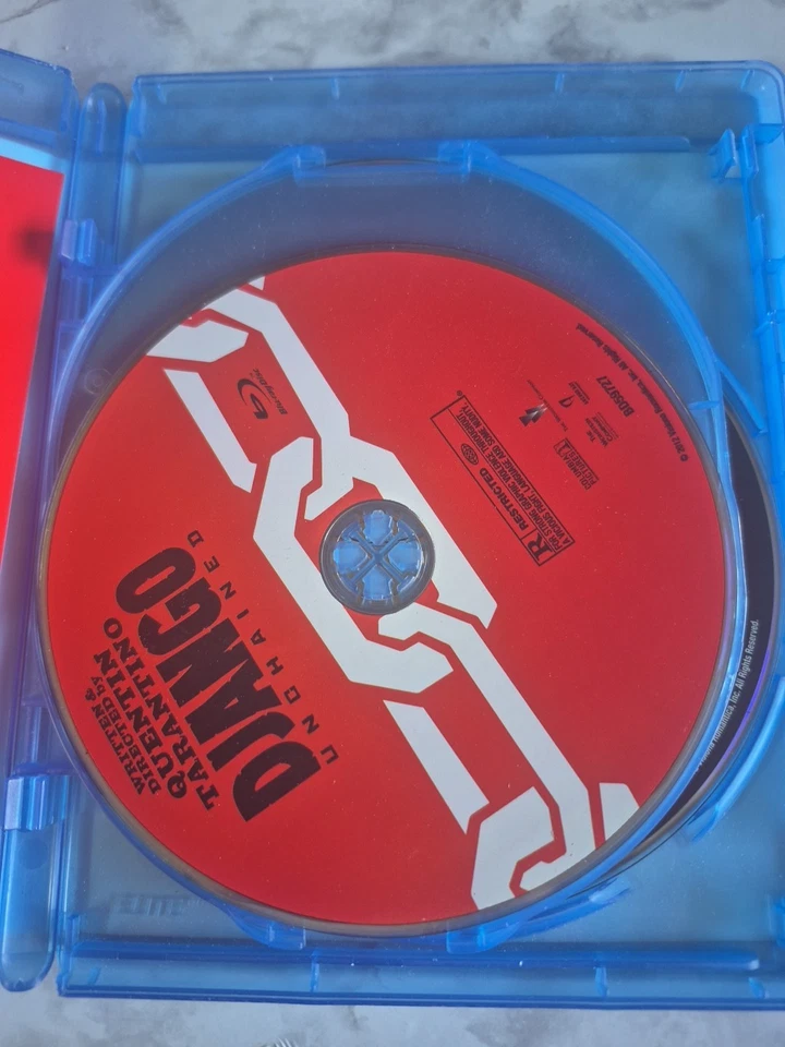 Django Unchained Blu-ray DVD 2013 3 Disc Set Digital Copy UltraViolet - Image 3 of 4