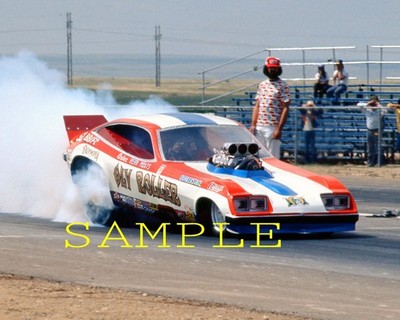 VERN MOATS OLY ROLLER FUNNY CAR BURNOUT 11X17 GLOSSY POSTER #W45