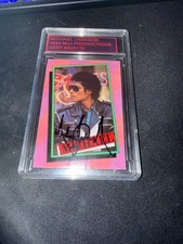 HUGE CARD!!! 1984 MJJ Productions Card Signed