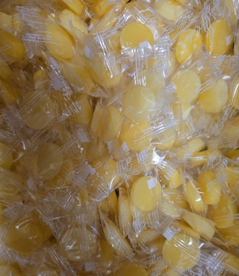 Eda's Sugar Free Pina Colada Wrapped Candy Candies 1 Pound