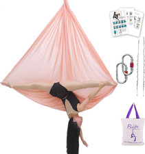 Aerial Silk Yoga Hammock  Swing for Yoga Inversion,Strength Training,Starter Ha