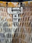 NWT Speechless Kids Yellow Black And Purple Flower Pattern Dress Size 16 — photo 5