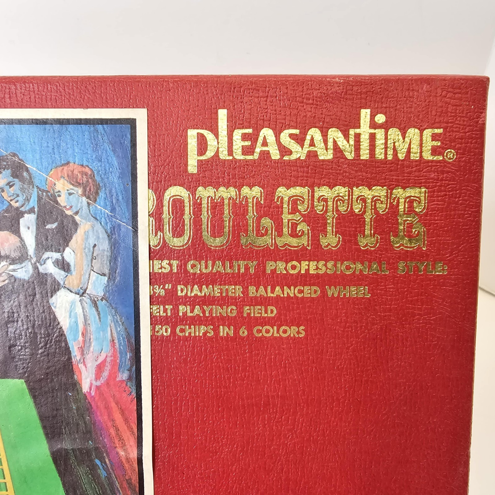 Vintage Pleasantime Roulette Set By Pacific Game Co. Complete Free Shipping