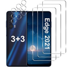 3 3 Pack Designed for Motorola Edge 2021 / Motorola Edge 5G UW 2021 Screen Pr...