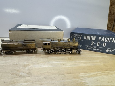 #ad #ad United Scale Models HO Brass PFM Union Pacific Fast Mail 2 8 0 In Box $250.00