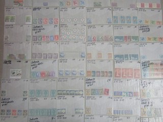 Nystamps Indonesia many mint NH old stamp collection a29na