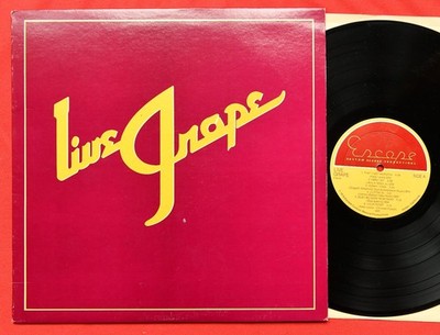 MOBY GRAPE    Live Grape - LP - US - 1st. 1978 -  Escape    ESAIA - BLUES ROCK