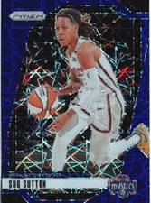 2024 Panini Prizm WNBA #51 Sug Sutton Blue Velocity Prizms