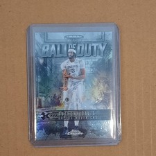 2025-26 Topps Chrome Refractor Ball of Duty Anthony Davis #BD-2 Mavs Lakers